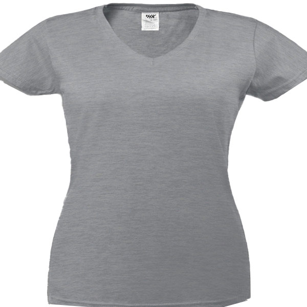 Camiseta Talla Grande Pico Mujer Frontal